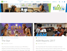 Tablet Screenshot of 1wayfm.com.au